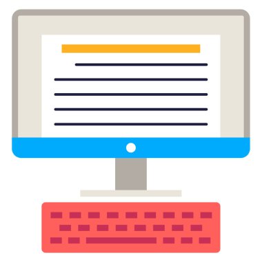 kopyalama simgesi, vektör illüstrasyonu basit tasarım