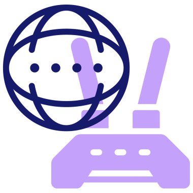 Küresel Bilim Basit illüstrasyon