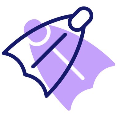 yüzey simgesi, vektör illüstrasyonu basit tasarım