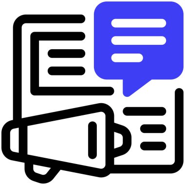 Sosyal medya pazarlaması, vektör illüstrasyonu basit tasarım