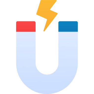 Fizik modern simgesinin vektör illüstrasyonu