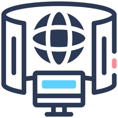 Global Haberler. Basit illüstrasyon