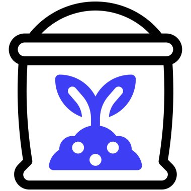 Fertilizer icon, vector illustration simple design