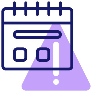 Hatırlatma simgesi vektör illüstrasyonu