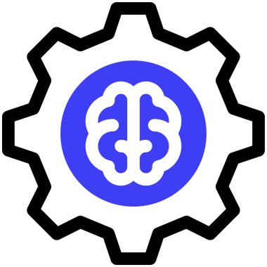 yönetim web simgesi basit illüstrasyon