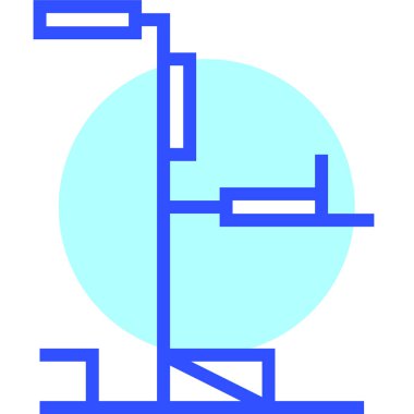 Güç. Web simgesi basit illüstrasyon