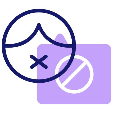 Konuşma web simgesi basit illüstrasyon