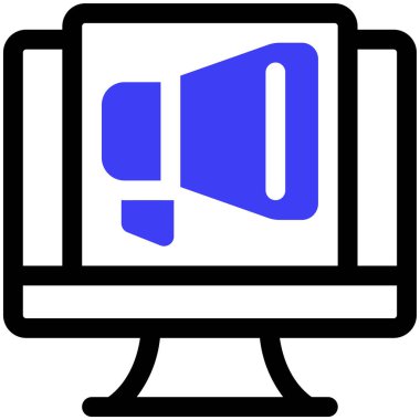 Sosyal medya pazarlaması, vektör illüstrasyonu basit tasarım