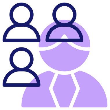 kullanıcılar. Web simgesi basit illüstrasyon