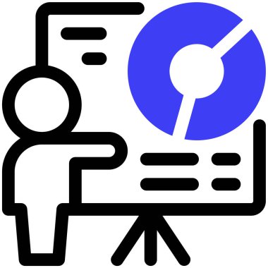 Antrenman. Web simgesi basit illüstrasyon 