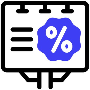 Billboard . web icon simple illustration
