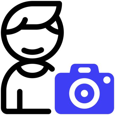 Seyahat web simgesi basit tasarım