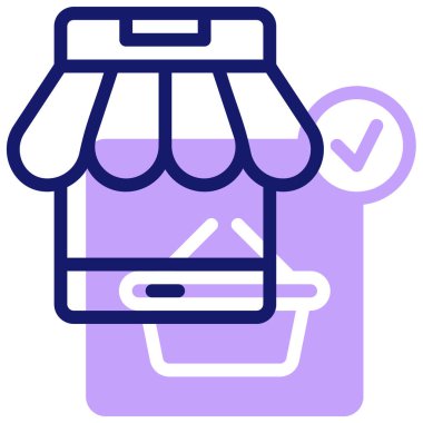 simge vektör illüstrasyonunu sakla