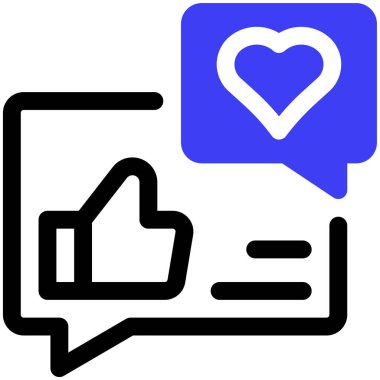 Geri besleme simgesi vektör illüstrasyonu