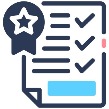 özel özellik simgesi, vektör çizimi 