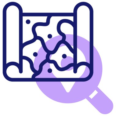 Ara. Web simgesi basit illüstrasyon