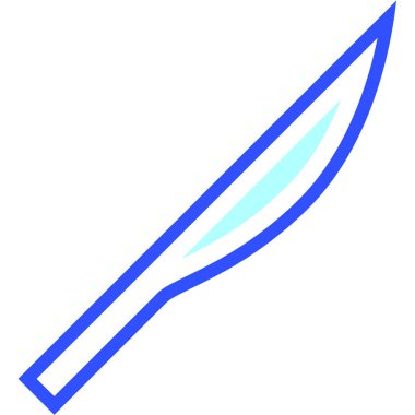 Neşter modern simge, vektör illüstrasyonu