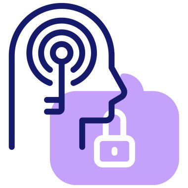 İnsan. Web simgesi basit illüstrasyon