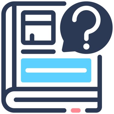 Soru işareti. Web simgesi