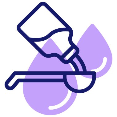 şurup web simgesi basit tasarım