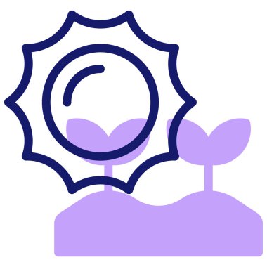 güneş web simgesi basit tasarım