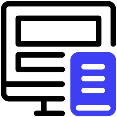 ilgili tasarım ikonu vektör illüstrasyonu