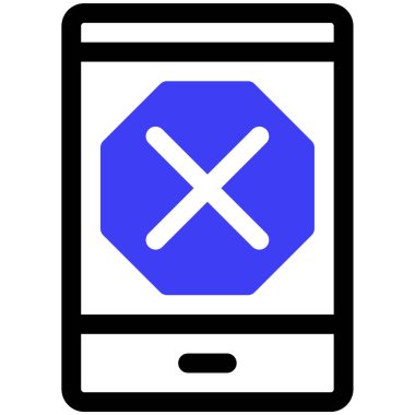 İptal et. Web simgesi basit tasarım