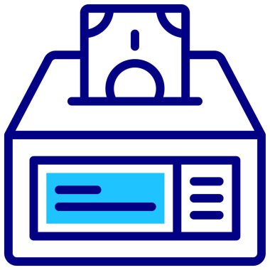 Infaq simgesi, vektör illüstrasyonu basit tasarım