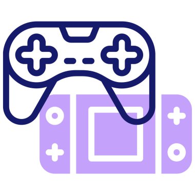 oyun simgesi vektör çizimi