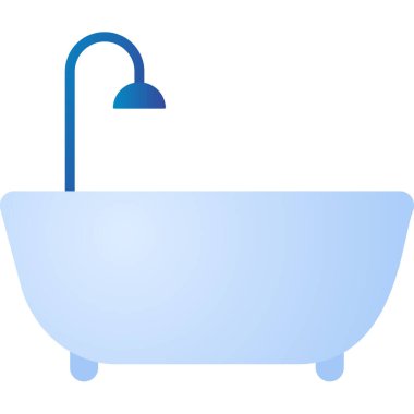 Banyo yap. Web simgesi basit tasarım