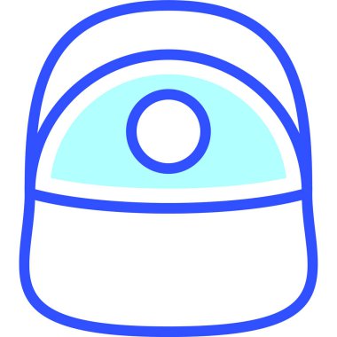 Cap modern simgesi, vektör illüstrasyonu