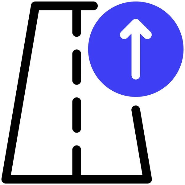Illustration Des Straßensymbols — Stockvektor