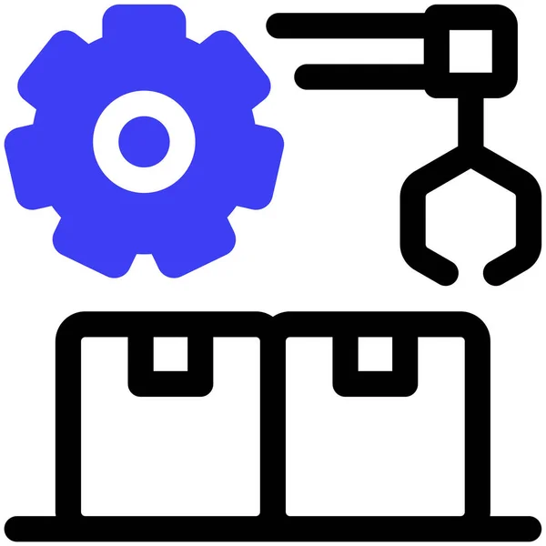 Engineering Web Icon Simple Illustration — Stock Vector