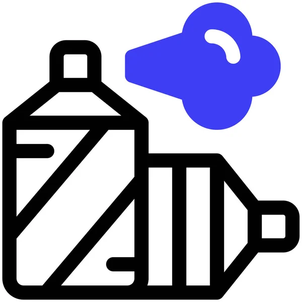 Spray Bottle Simple Design — Stock Vector