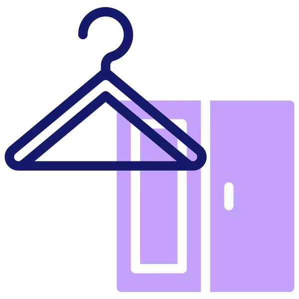 Aufhänger Web Symbol Einfache Illustration — Stockvektor