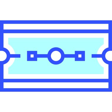 Bıçak modern simge, vektör illüstrasyonu