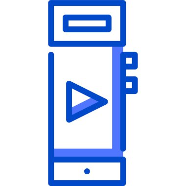 Uygulamanın vektör çizimi modern ve teknoloji sembolü