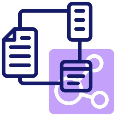 Paylaşım vektör illüstrasyonu