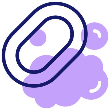 sabun ağı simgesi vektör illüstrasyonu