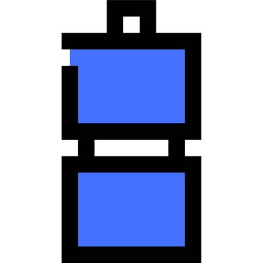 Modern b 'nin vektör illüstrasyonu eksik simgesi