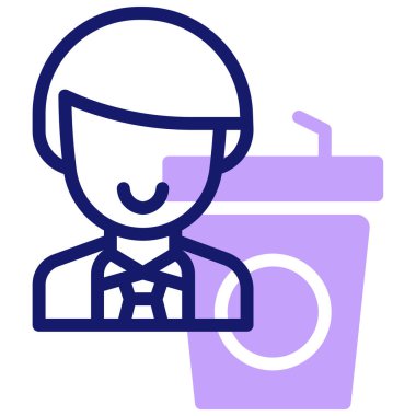 hükümet simgesi, vektör illüstrasyonu basit tasarım