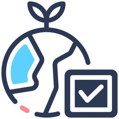 Eco Friendly icon, vector illustration simple design