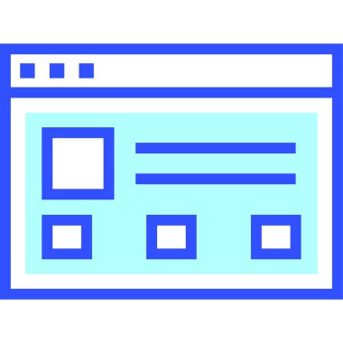 Güncel simge, vektör illüstrasyonuName