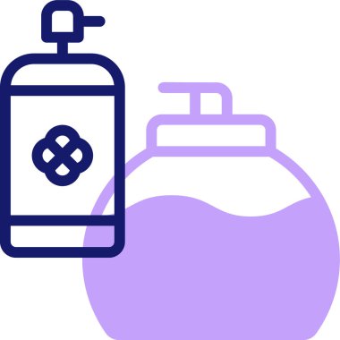 Parfüm. Web simgesi basit illüstrasyon