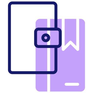 Gündem. Web simgesi basit illüstrasyon