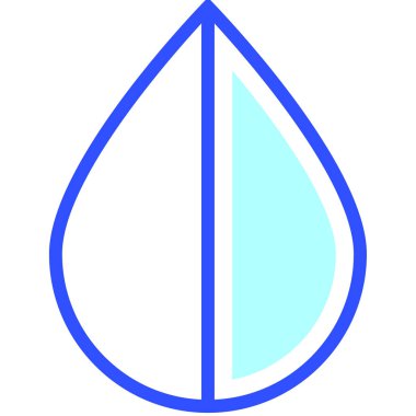 Negatif modern simge, vektör illüstrasyonu