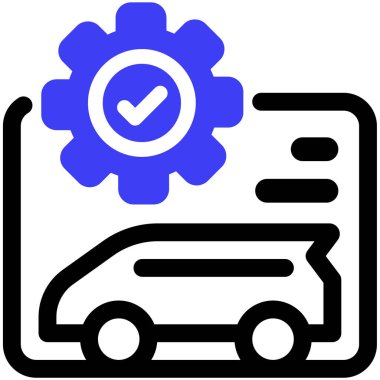 Bakım web simgesi. Basit tasarım