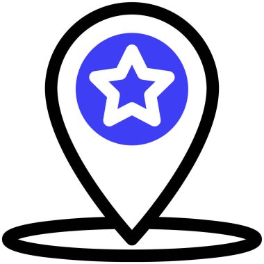 En sevdiğim. Web simgesi basit illüstrasyon