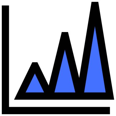 Çizelge. Web simgesi basit illüstrasyon 