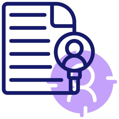 işe alma simgesi vektör illüstrasyonu